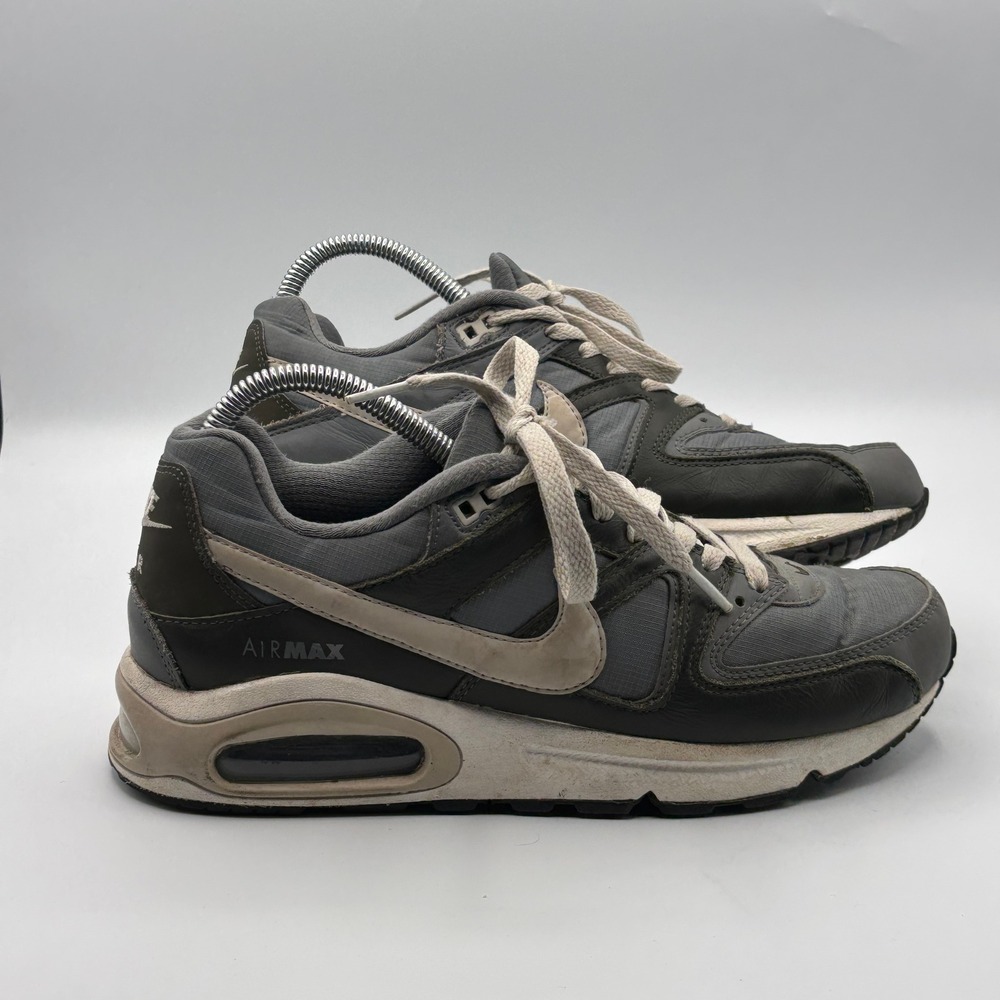 Nike Air Max Command Mens Size 8 Grey Charcoal 629993-037 Low Top Sneakers